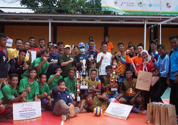 <p>Pemenang Turnamen Bola Voli Antar Club Se-Kabupaten Lampung Utara</p>
